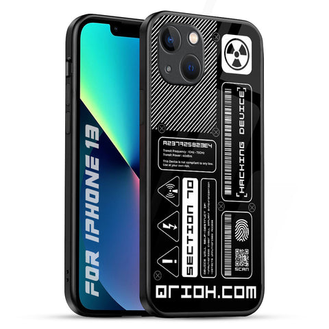 Futuristic Art Glossy Case for iPhone 13