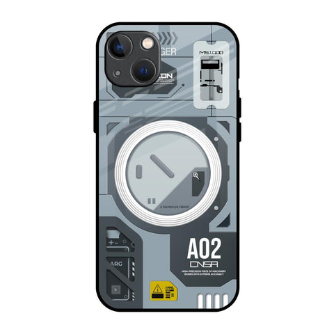 Modern Technology Glossy Case for iPhone 13