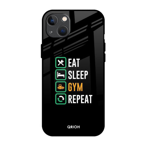 Daily Routine Glossy Case for iPhone 13