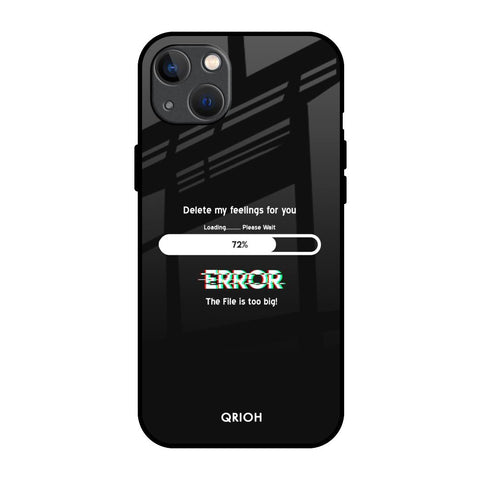 Error Glossy Case for iPhone 13