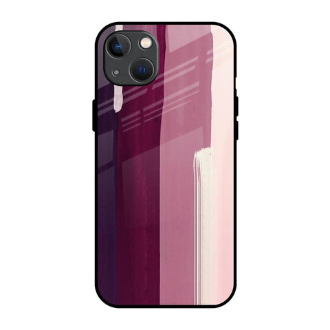 Brush Stroke Art Glossy Case for iPhone 13