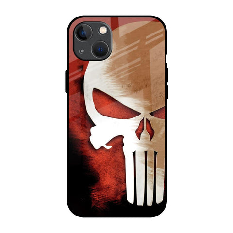 Red Skull Glossy Case for iPhone 13