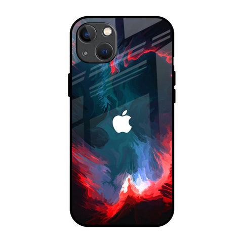 Brush Art Glossy Case For iPhone 13