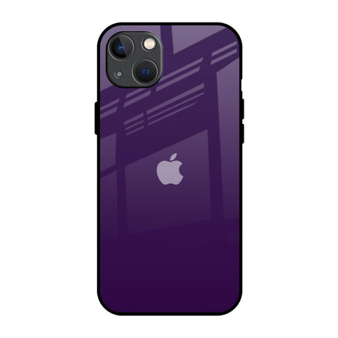 Dark Purple Glossy Case for iPhone 13