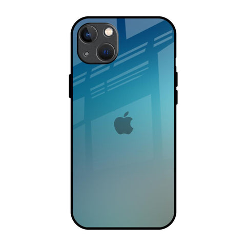 Sea Theme Gradient Glossy Case for iPhone 13