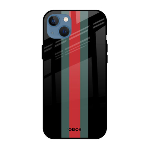 Vertical Stripes Glossy Case for Apple iPhone 13