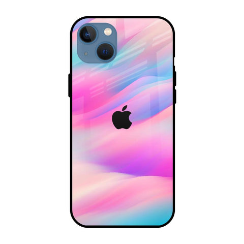 Colorful Waves Glossy case for iPhone 13