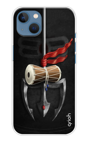 Mahadev Trident Soft Cover For iPhone 13