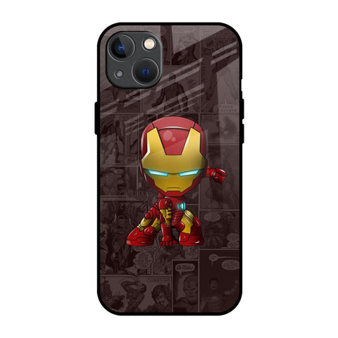 Angry Baby Super Hero Glossy Case for iPhone 13 mini