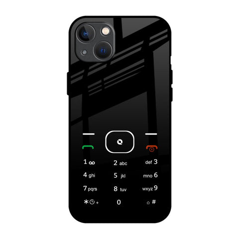 Classic Keypad Pattern Glossy Case for iPhone 13 mini