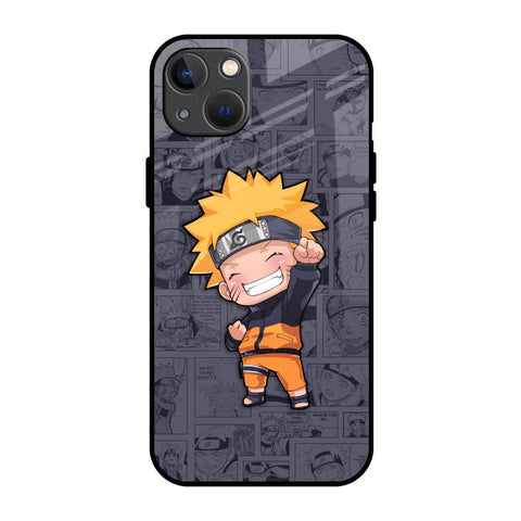 Orange Chubby Glossy Case for iPhone 13 mini