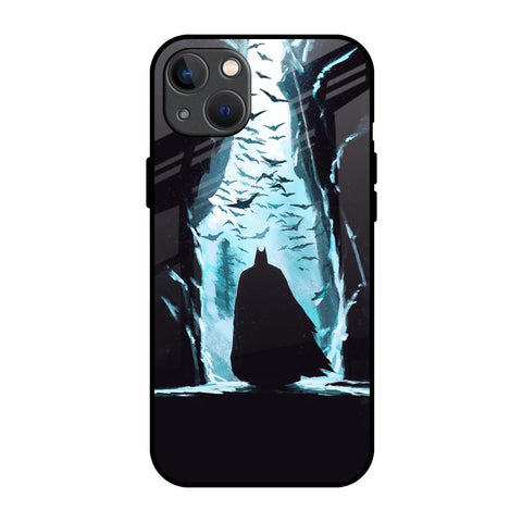 Dark Man In Cave Glossy Case for iPhone 13 mini