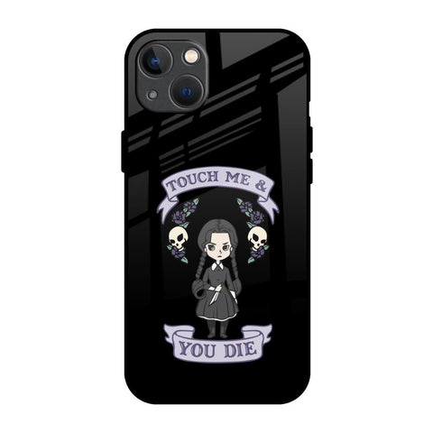 Touch Me & You Die Glossy Case for iPhone 13 mini