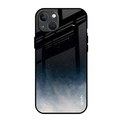 Black Aura Glossy Case for iPhone 13 mini