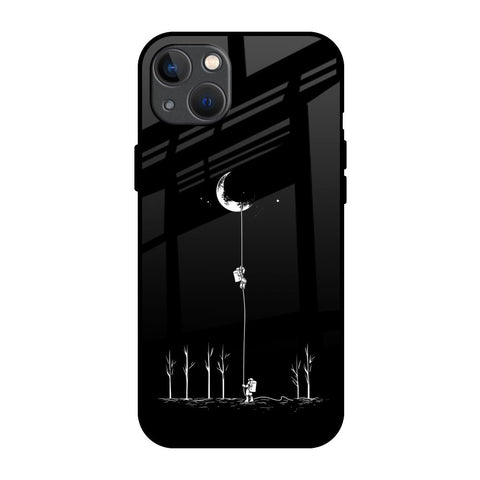 Catch the Moon Glossy Case for iPhone 13 mini