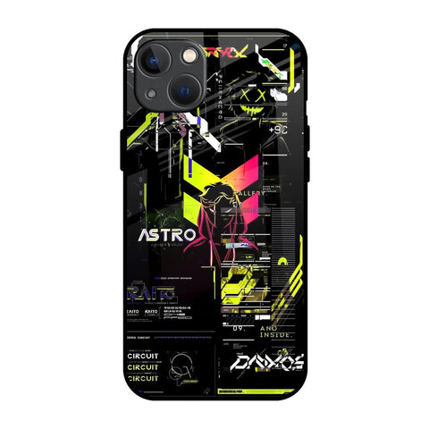 Astro Glitch Glossy Case for iPhone 13 mini