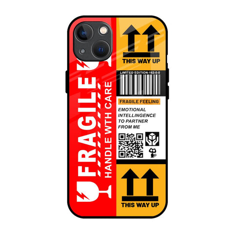Handle With Care Glossy Case for iPhone 13 mini