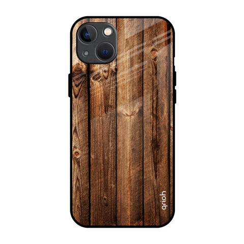 Timber Printed Glossy Case for iPhone 13 mini