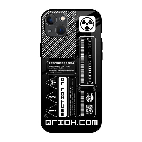 Futuristic Art Glossy Case for iPhone 13 mini