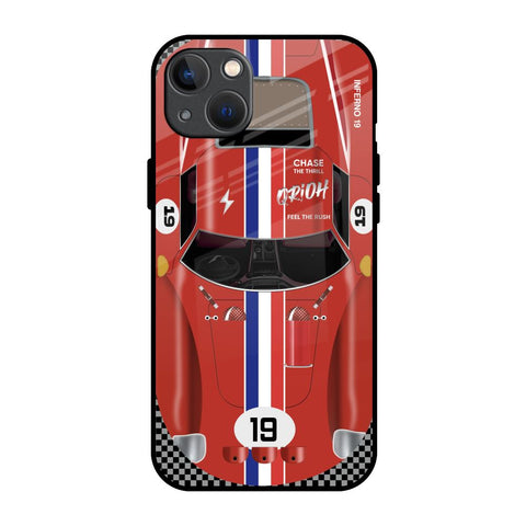 Racing Vintage Glossy Case for iPhone 13 mini