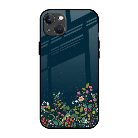 Small Garden Glossy Case For iPhone 13 mini