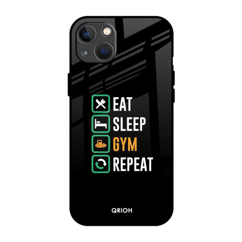 Daily Routine Glossy Case for iPhone 13 mini