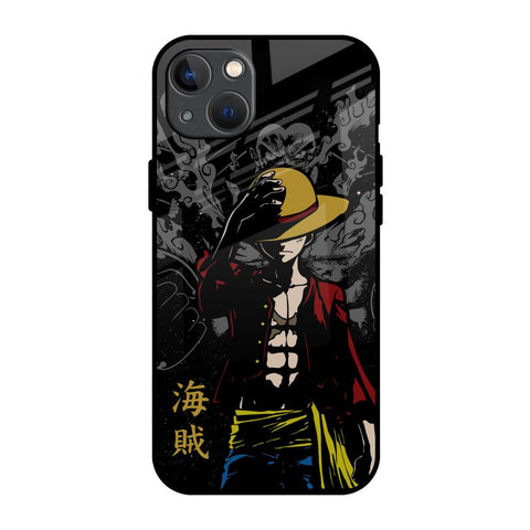Dark Luffy Glossy Case for iPhone 13 mini