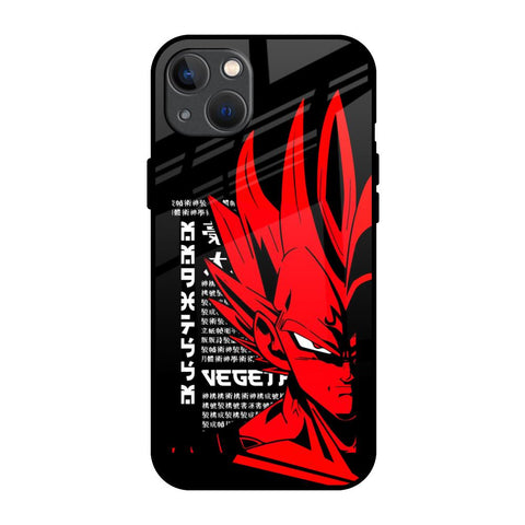 Red Vegeta Glossy Case for iPhone 13 mini