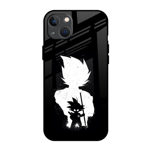 Monochrome Goku Glossy Case for iPhone 13 mini