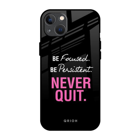 Be Focused Glossy Case for iPhone 13 mini