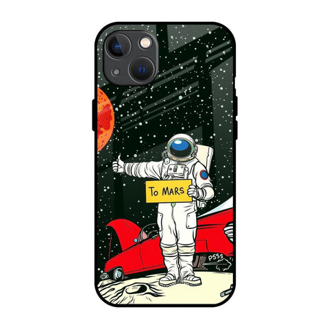 Astronaut on Mars Glossy Case for iPhone 13 mini