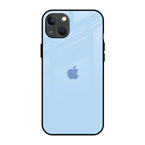 Pastel Sky Blue Glossy Case for iPhone 13 mini