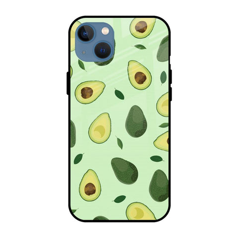 Avocado Green Glossy Case For iPhone 13 mini