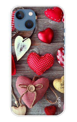 Valentine Hearts Soft Cover for iPhone 13 mini