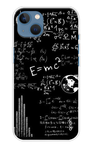 Equation Doodle Soft Cover for iPhone 13 mini