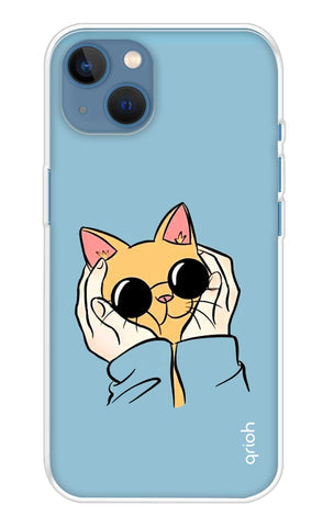 Attitude Cat Soft Cover for iPhone 13 mini