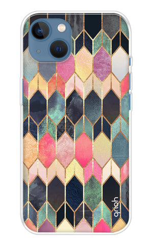 Shimmery Pattern Soft Cover for iPhone 13 mini
