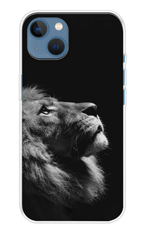 Lion Looking to Sky Soft Cover for iPhone 13 mini