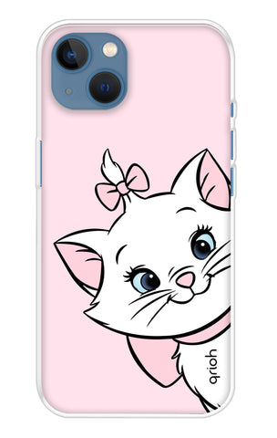 Cute Kitty Soft Cover For iPhone 13 mini