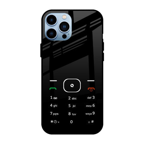 Classic Keypad Pattern Glossy Case for iPhone 13 Pro