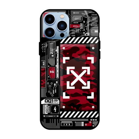 Technology Art Glossy Case for iPhone 13 Pro