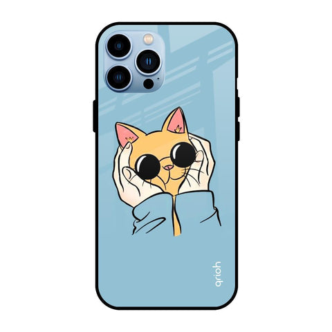 Adorable Cute Kitty Glossy Case For iPhone 13 Pro