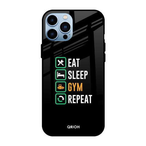 Daily Routine Glossy Case for iPhone 13 Pro