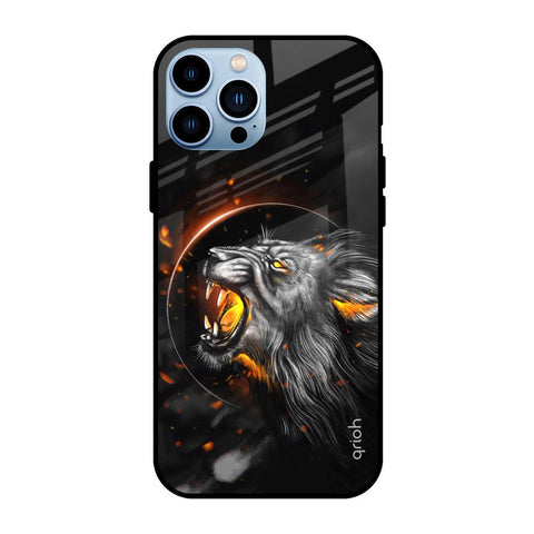 Aggressive Lion Glossy Case for iPhone 13 Pro
