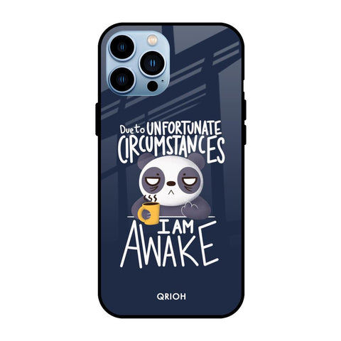 Struggling Panda Glossy Case for iPhone 13 Pro
