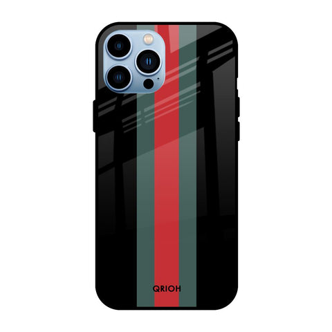 Vertical Stripes Glossy Case for iPhone 13 Pro