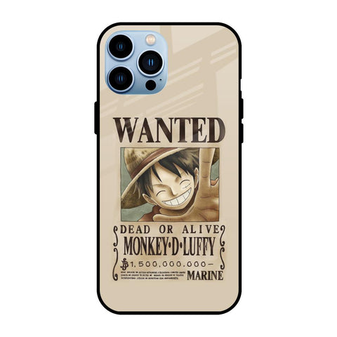 Luffy Wanted Glossy Case for iPhone 13 Pro