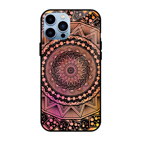 Floral Mandala Glossy Case for iPhone 13 Pro