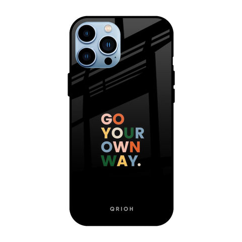 Go Your Own Way Glossy Case for iPhone 13 Pro