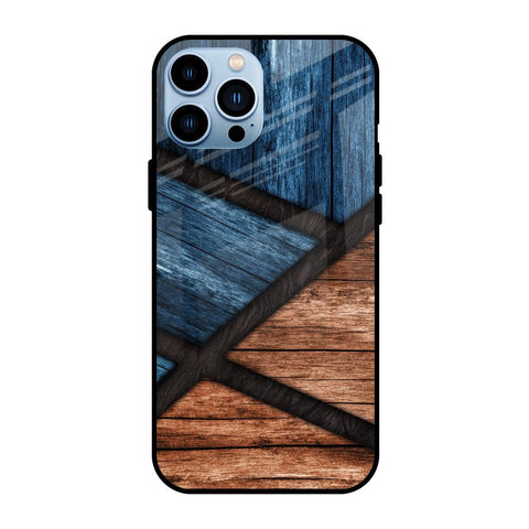 Wooden Tiles Glossy Case for iPhone 13 Pro